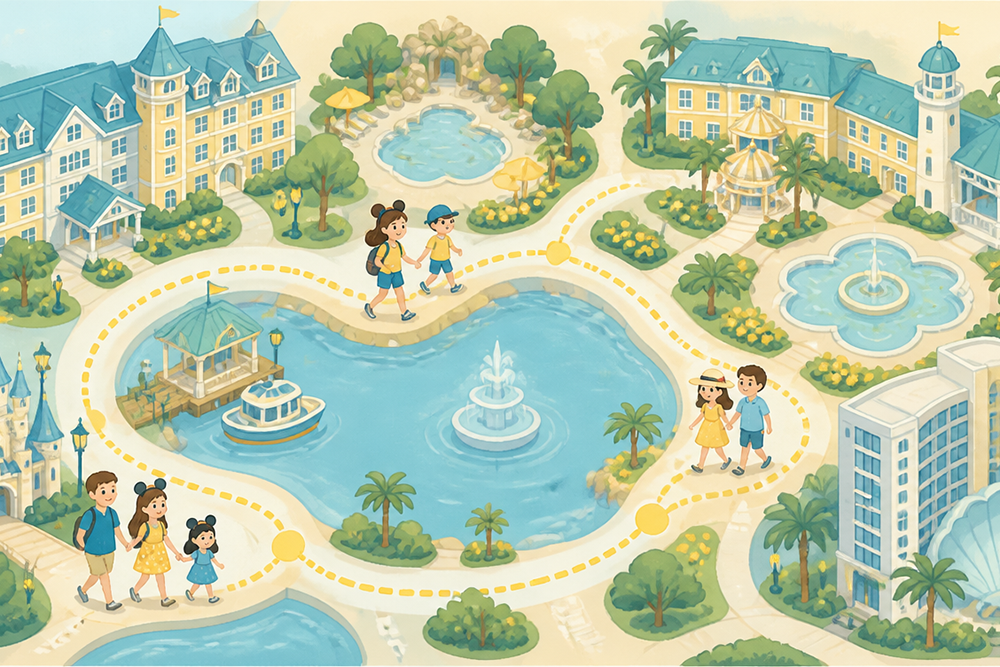Hidden Walking Distances at Orlando Resorts Explained