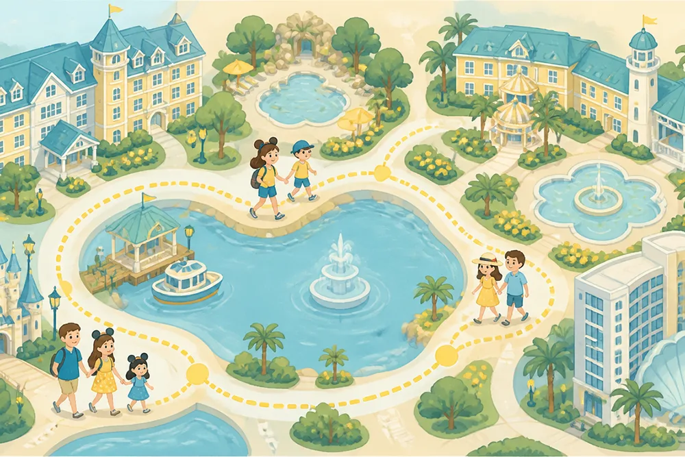 Hidden Walking Distances at Orlando Resorts Explained