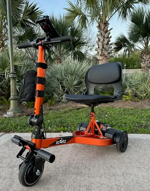 Scootz mobility scooter rental for SeaWorld Orlando theme parks